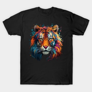 Siberian Tiger Rainbow T-Shirt